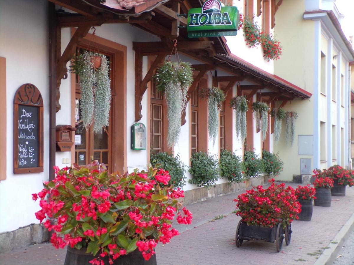 Penzion Restaurace U Helferu Libun Ngoại thất bức ảnh